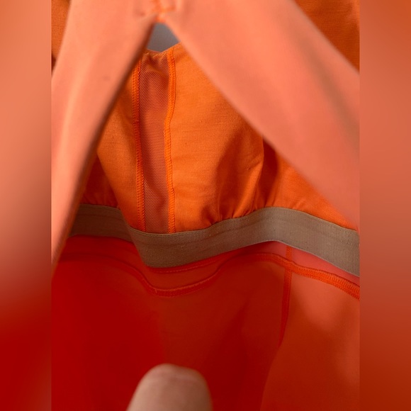 Lululemon orange tank top lulu athletic top - Picture 5 of 6